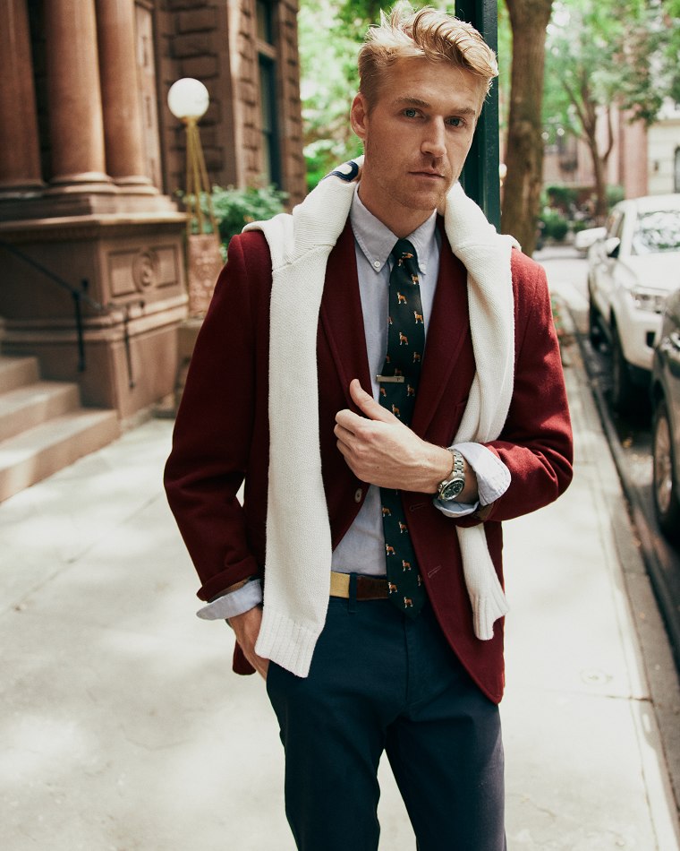 Chad Payne — New York street editorial, Model of Choice