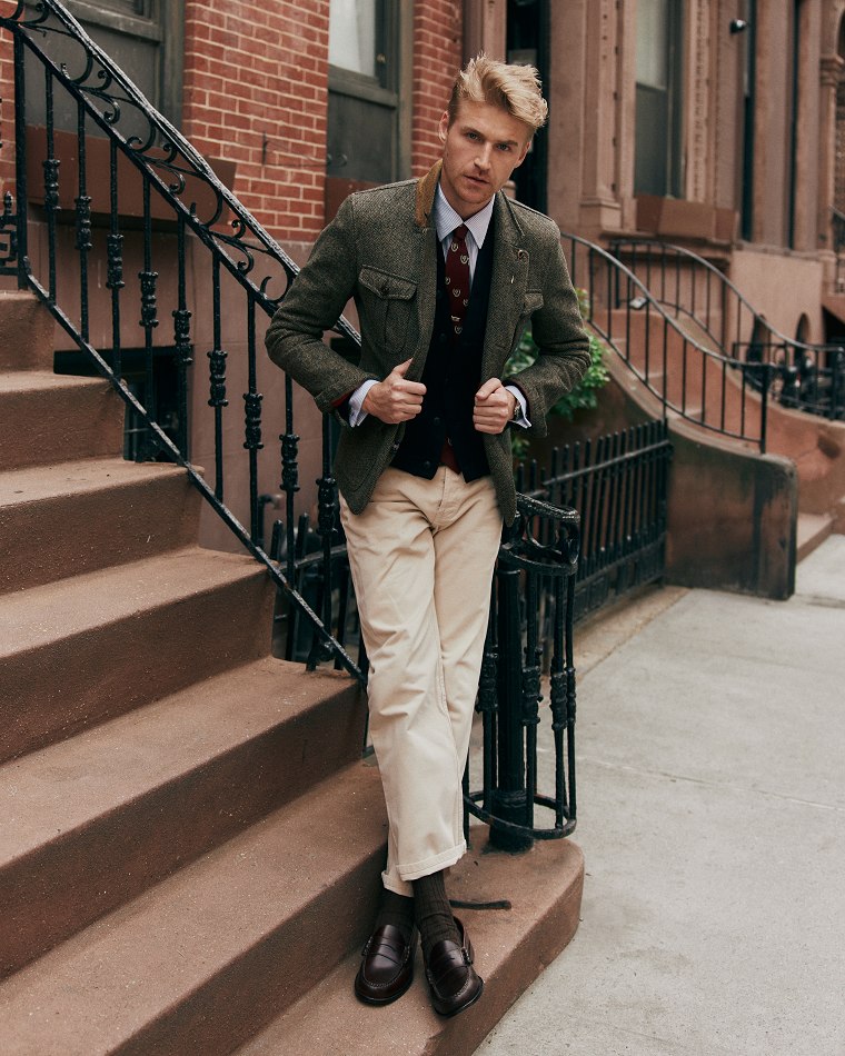 Chad Payne — New York menswear editorial, Model of Choice